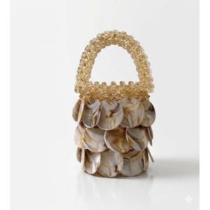 Beads BAG EMMELINE IN CREAM 