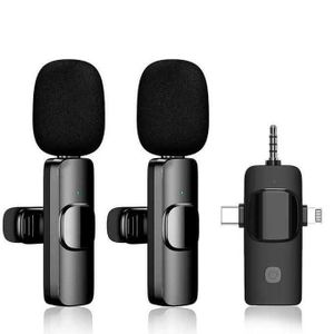 K9 Dual Wireless Lavalier Microphone Set - Black 