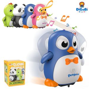 Digabi Baby Musical Penguin Toys for 0-3 3-6-12 Months Infants Tummy Time Toys Newborn Development Music Crawling Walking Toys 1 2 3 Year Old Boys Girls Birthday