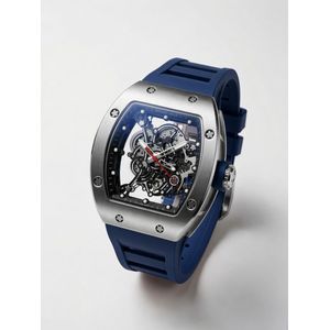 Luxury Blue Skeleton RM Watch 
