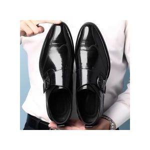 Banagat Men Casual Business Brogue Shoes Loafers & Slip-ons Formal Corporate Black