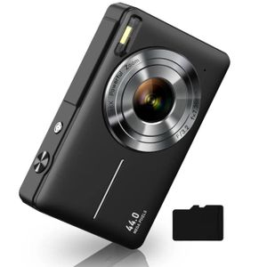 General Digital Camera, FHD 1080P Digital Point and Shoot Camera with 16X Zoom Anti Shake, 32GB Card, Compact Small Camera for Boys Girls Kids, Black