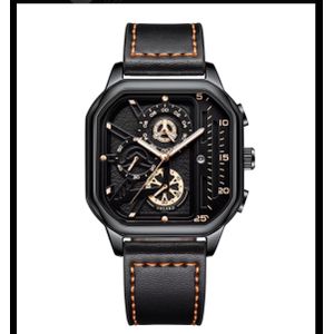 YOLAKO Men's Luxury Quartz Wristwatch – Stylish Waterproof Analog Business Watch