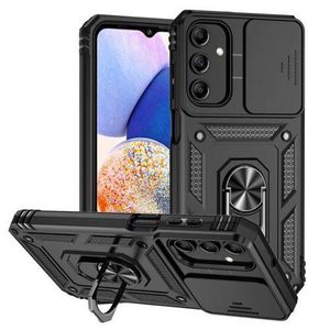 Case With Ring Kickstand And Sliding Camera Cover For Samsung Galaxy A15