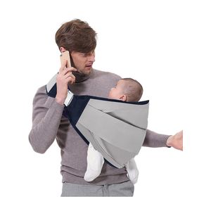 Soft Baby Sling Carrier with  Adjustable Anti-Slip Support for Newborns & Toddlers (0-36 Months) - Grey