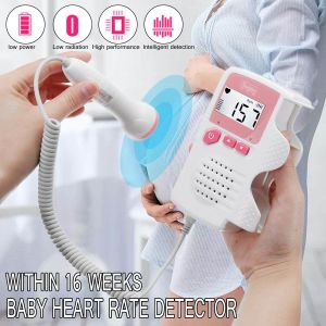Medical Fetal Doppler Ultrasound Baby Heartbeat Vascular Pocket Prenatal  Detector Home Pregnant Heart Rate Monitor 2.0MHz - AliExpress