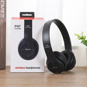P47 Bluetooth Wireless Folding Earphones - Comfortable and High-quality Sound Quality - Lightweight and Portable Design - Perfect Gift for Music Lovers