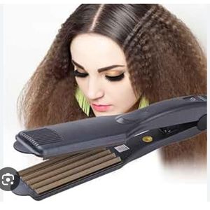 AD Professional 2 - in - 1 Hair Straightner and curler - Multicolour