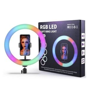 10-Inch LED Ring Light Kit with Adjustable Tripod Stand & Phone Holder – Perfect for Content Creators, Vloggers, and Professionals