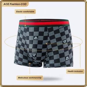 Men's Cotton Boxer Briefs 4-Pack - Breathable, Comfortable, Durable, Perfect Fit - Multicolor - Multicolour - EU S