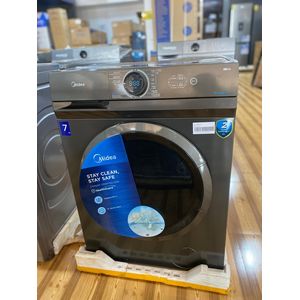 Midea 7kg front load Washing Machne - Grey