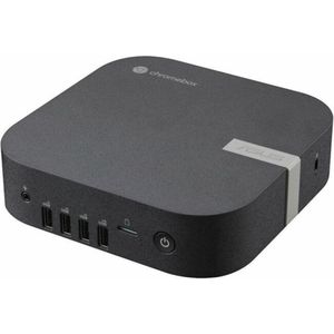 Asus Chromebox 5A PC – Intel Core i7-1355U 13th Gen, 16GB RAM, 256GB SSD, Intel Iris Xe Graphics, ChromeOS, Eco Black