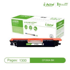 i-AICON 130A Black (CF350A) Compatible Laser Toner Cartridge – 1,300 Pages