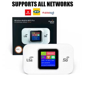 Wireless MF68E 5G 4G Lte Router Wifi 3000Mah Battery life Mobile Hotspot with SIM Card Slot Hotspot Pocket Mifi WIFI 150mbps For Outdoor Home Office Travel