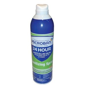 Microban 24 Hour Sanitizing Spray, Kills 99.9%  Germs, Citrus Scent, 0.425kg From USA
