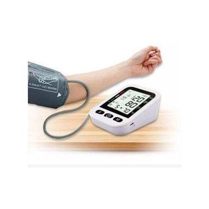 Blood Pressure Monitor Arm wrist Health Monitor Health Vascular Heartbeat test- white