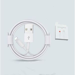 1 Meter USB Lightning Data Transfer Cable Durable Copper Core Phone Charging Cord