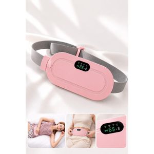 Rechargeable Portable Electric Heating Belt – Cordless Menstrual Heating Pad with Adjustable Temperature & LED Display