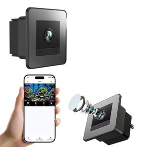 3MP Rechargeable Mini WiFi Camera - Black