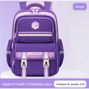 AD Primary  Children School Bag - Violet