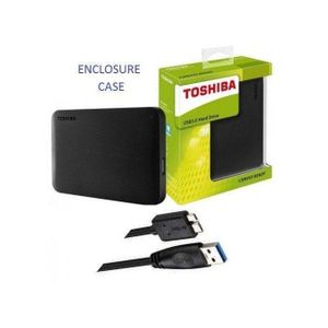 Toshiba USB 3.0 Laptop External Hard Disk Enclosure Case