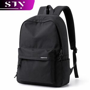 STY Unisex Bags Men Backpack Women Rucksack School Bags Black Bags