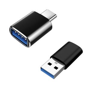 Genetic 2Pcs  Type-C To USB 3.0 Adapter&Type C Male To 3.0 OTG Charger -Black