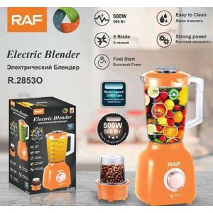 RAF  R.2853O 500W Electric Blender with Grinding Mill