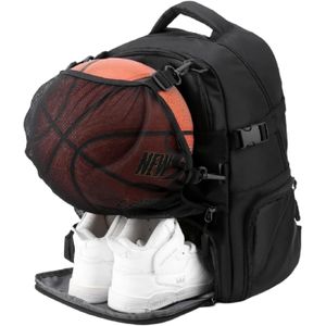 General Basketball Backpack, Football Backpack with Shoe Compartment, Separate Ball Compartment