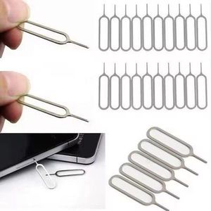 SIM Card Tray Holder Eject Pin Key Tool for iPhone, Galaxy, Huawei, Xiaomi, HTC and Other Smart Phones- 10 pieces 
