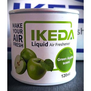 Ikeda Green Apple Liquid Aroma Air Freshener - 120g