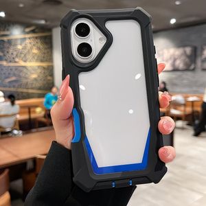 Case Two Tone Heavy Duty Shockproof cover with 4 Corner Protection Stylish Bumper For iPhone 16