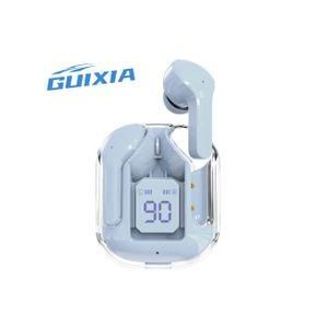 Guixia Air31 wireless Bluetooth 5.3 in ear transparent earphones - Blue