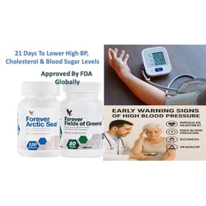 Forever Living Natural herbal for High Bp, blood sugar and cholesterol remedy