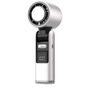 AD  Classic Handheld USB Rechargeable Air Condition Fan - Multicolour 