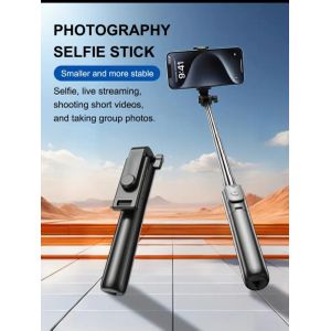 Selfie Stick Tripod with Wireless Remote – 360° Rotatable & Extendable Phone Stand for Live Streaming, Photography & Video Recording (All Smartphones Compatible)