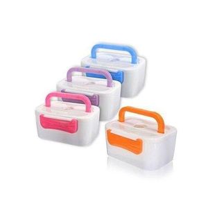Electric Heating Lunch Box & Food Warmer - Multicolour