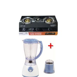 Durable Glass Gas Burner  And Professional Blender 