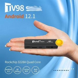 TV98 Decoder Rk3228A Android 12 4K HD Dual Band WiFi5G TV BOX - 2+16G