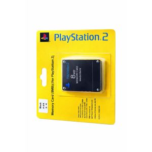 Original PlayStation 2 (PS2) 8MB Memory Card – Original Black Game Save Card