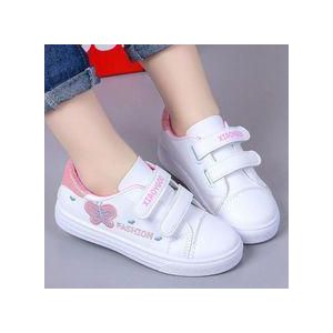 AIDAILU Casual White Sneakers For Children SIZE 31-35 Girls Shoes Kids School Shoes