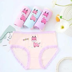 5Pcs/Lot Baby Girls Panties Princess Cartoon Kids Underwear Children Boxer  Shorts Briefs