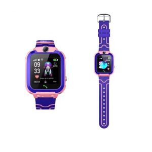 Kids Anti-lost LBS Location SOS Call Camera Fitness Smart Watch for Kids Children-Pink 