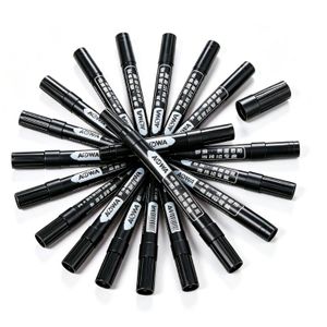 Marker Pen 10 Pcs- Erasable Refillable White Board Marker