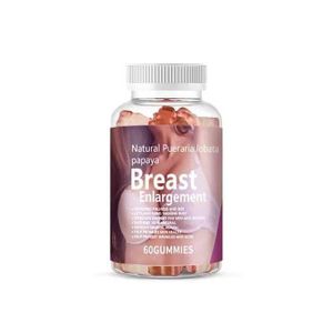 Natural Pueraria Lobata Papaya Breast Enlargement Gummies - 60 Gummies