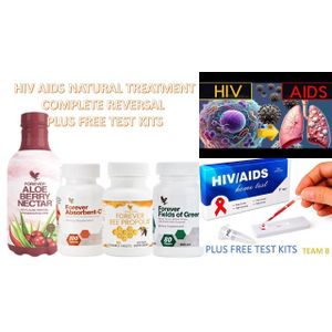 Forever Living Hiv AIDS Natural treatment-Complete reversals to negative 