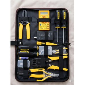 Professional Network  Tool Kit- yellow/black