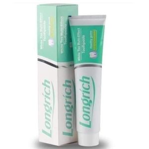 Longrich Fluoride-Free White Tea Multi-Effect Teeth Whitening Toothpaste – 200g
