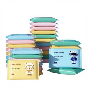Oem 4 sets of 10 Pieces Mini Wet Wipes – Portable Travel Size Pack