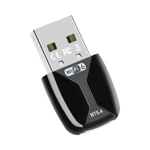 AX900 WiFi 6 USB Adapter with Bluetooth 5.4 – Dual Band 2.4GHz/5GHz Wireless Dongle for PC & Laptop